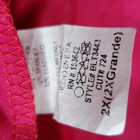 Red satin cover top - Picture 10 of 10